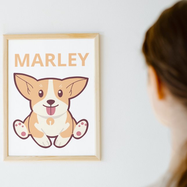 Corgi Hund Poster (Skapare uppladdad)