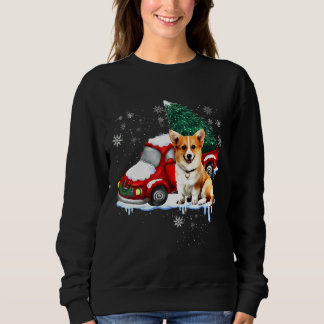 Corgi Hund Red Lastbil jul Pajama Long T Shirt