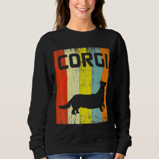 Corgi Hund Roligt S Disco Retro I Hundar T Shirt