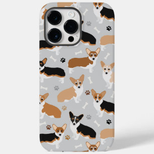 Corgi Hund Tass och Bones