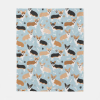 Corgi Hund Tass och Bones