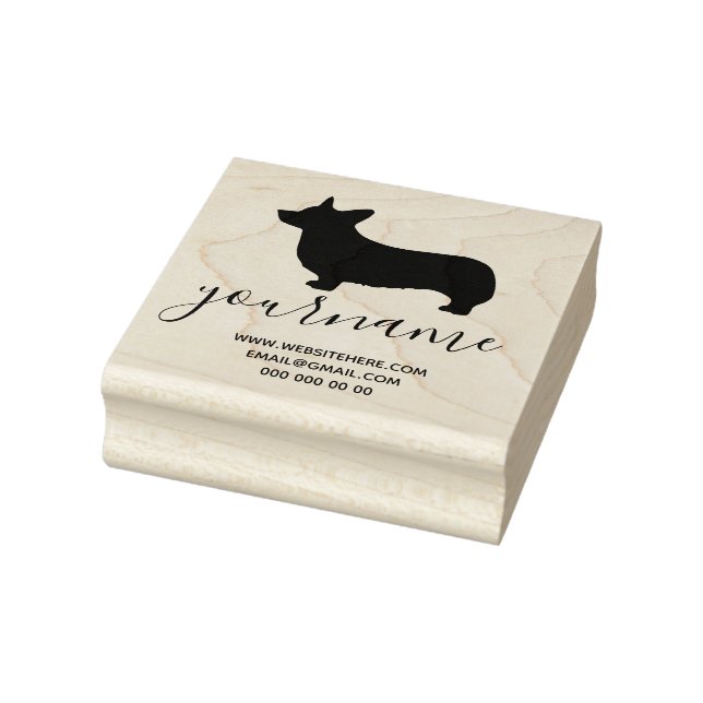 Corgi hundras Canine Kennel Stämpel (Stämpel)