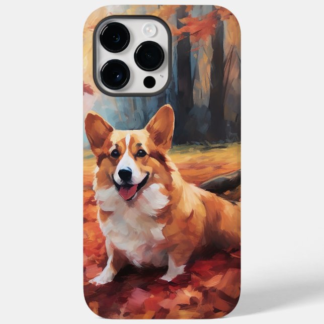Corgi i Höst löv Fall Inspire (Baksida)