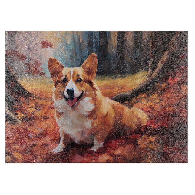 Corgi i Höst löv Fall Inspire (Framsidan)