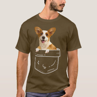 Corgi i Pocket Corgi Hund älskare T Shirt