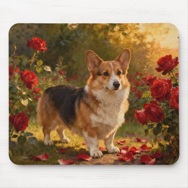 Corgi i rosorna V Musmatta (Framsidan)