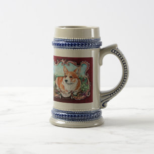 Corgi i trädgården! sejdel
