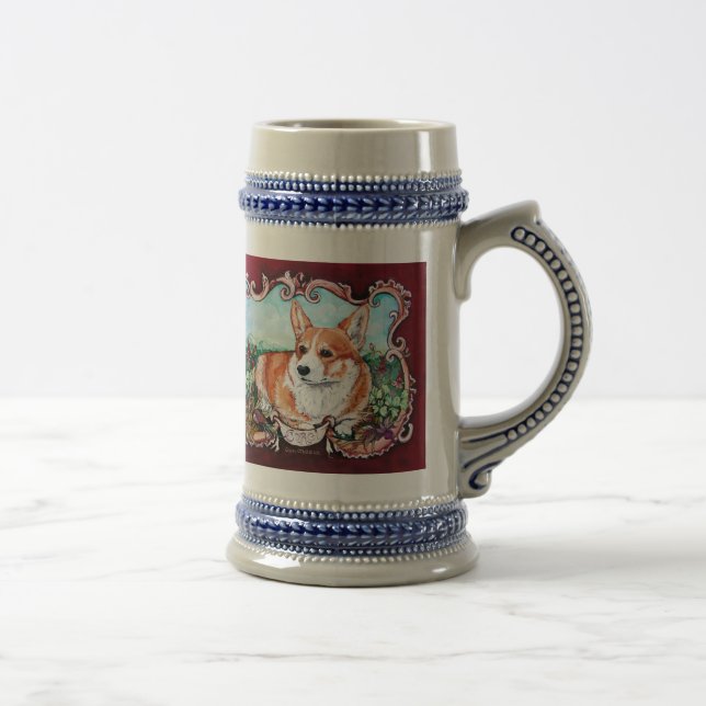 Corgi i trädgården! sejdel (Höger)