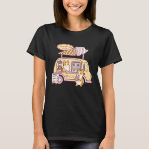 Corgi Ice Cream Lastbil T Shirt