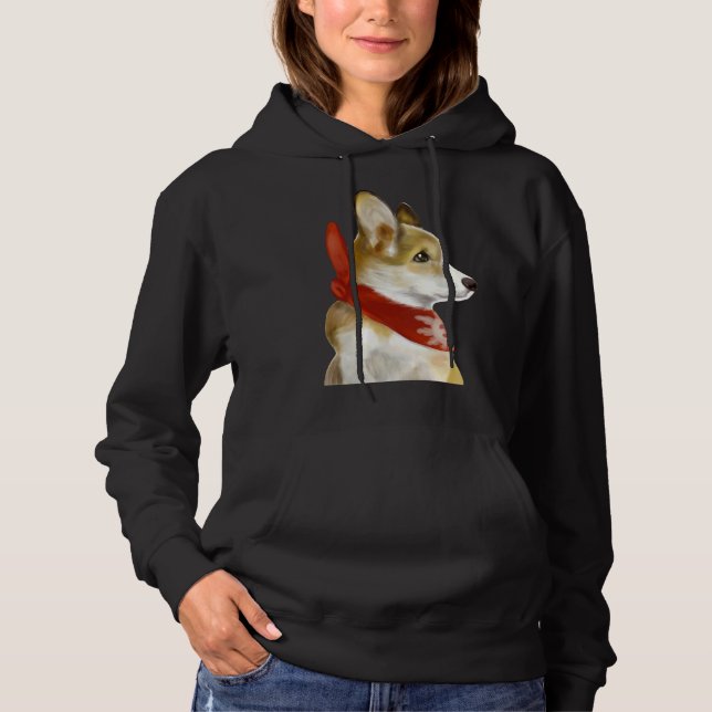 Corgi In Red T Shirt (Framsida)