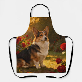 Corgi in the Roses I