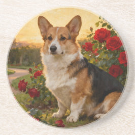 Corgi in the Roses II Underlägg