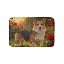 Corgi in the Roses IV