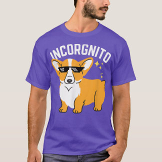 Corgi Incorgnito Funny Corgi Älskare Owner Welsh P T Shirt