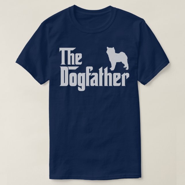 Corgi Inu Dogfather Funny Dog Dad-514 T Shirt (Design framsida)