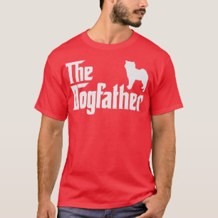 Corgi Inu Dogfather Rolig hund Pappa323 T Shirt
