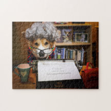 Corgi jigszawa puzzle