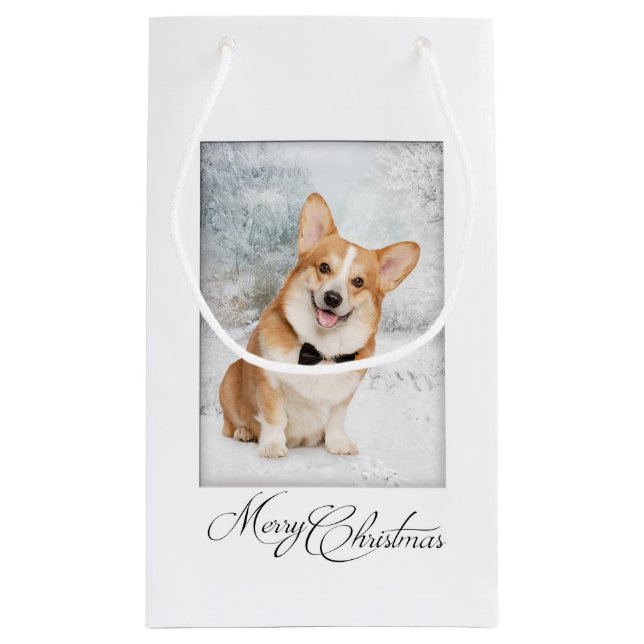 Corgi jul Gift Bag (Baksidan)