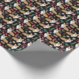 Corgi jul Gift Wrap Presentpapper