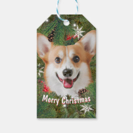 Corgi jul presentetikett