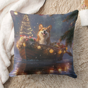 Corgi julfesten Voyage Kudde