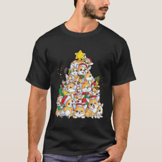 Corgi Julgran T Shirt