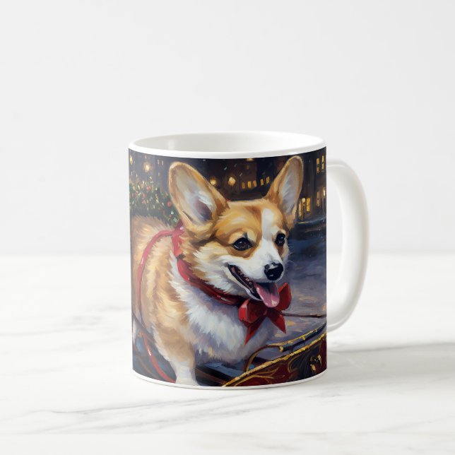 Corgi Julhögtid Kaffemugg (Framsida höger)