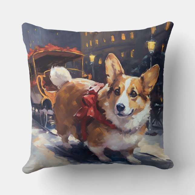 Corgi Julhögtid Kudde (Baksida)