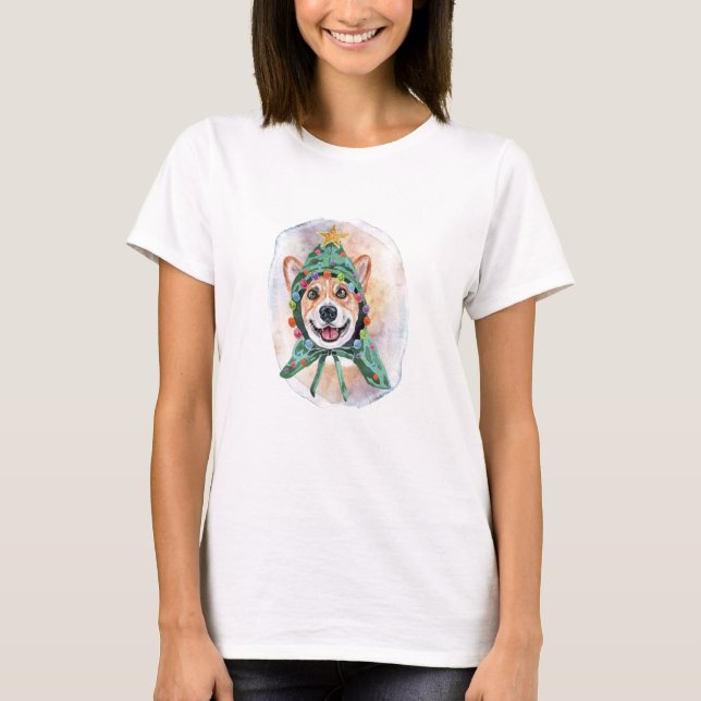 Corgi julklappar till hundälskare t shirt (Framsida)