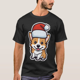 Corgi-julklappen hund Corgi-vän T Shirt