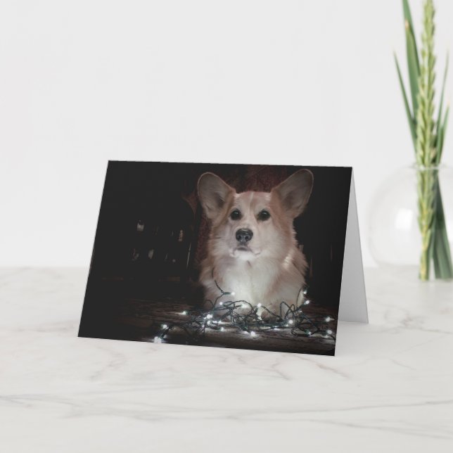Corgi-julkort Kort (Framsida)