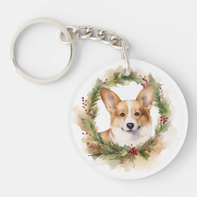 Corgi Julkrans Festlig Valp (Framsidan)