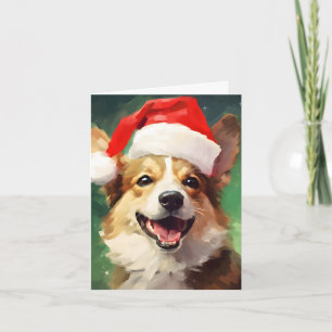 Corgi Julpenselmålning Kort