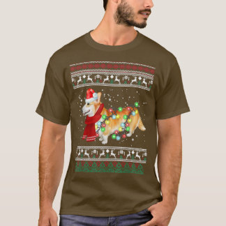 Corgi Julsötare Corgi Jultomten Hat T Shirt