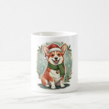 Corgi jultomte mössa julmugg