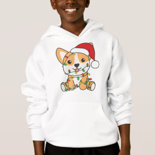 Corgi Julvinter Animals Hund T Shirt