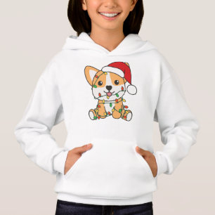 Corgi Julvinter Animals Hund T Shirt