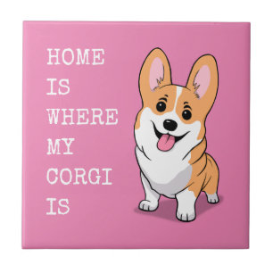 Corgi Kakelplatta