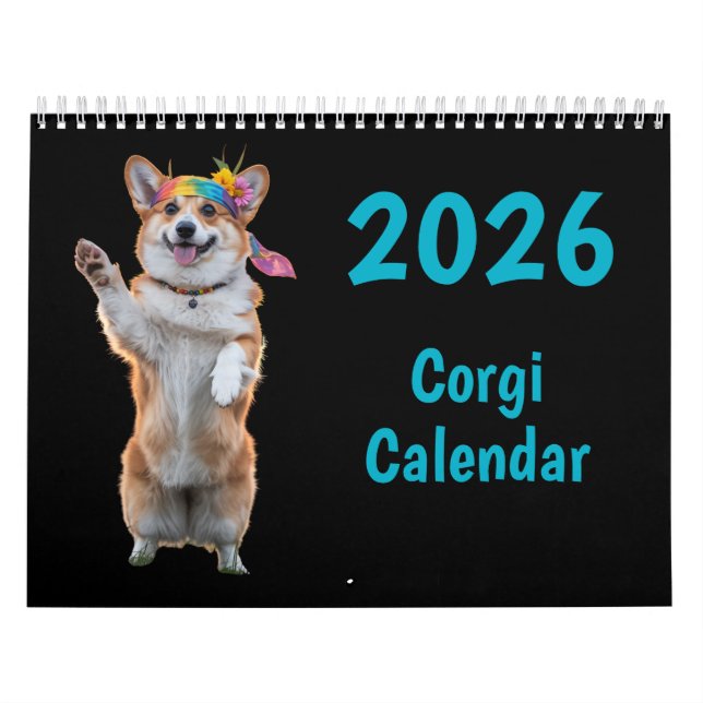 Corgi-kalender Kalender (Omslag)
