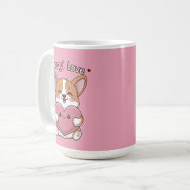 Corgi Kärlek Kaffemugg