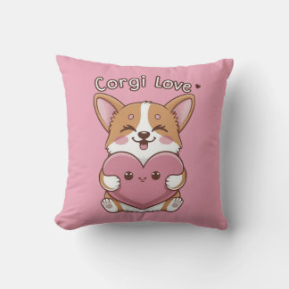 Corgi Kärlek Kudde