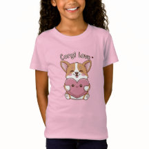 Corgi Kärlek Rosa