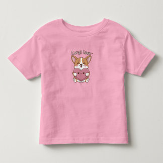 Corgi Kärlek T Shirt