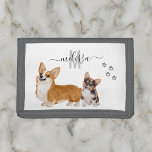 Corgi Kärlek Watercolor Monogram Personlig<br><div class="desc">Den här designen kan vara personlig i det område som tillhandahålls genom att ändra fotot och/eller text. Du kan också anpassa den genom att klicka på Anpassa den här mallen och sedan välja klicka för att anpassa ytterligare alternativ och ta bort eller ändra färg i bakgrunden, lägga till text, ändra...</div>