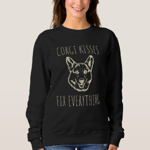 Corgi Kisses Fixa allt - Cute Hund älskare T Shirt