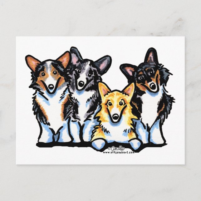 Corgi Klan Vykort (Framsida)