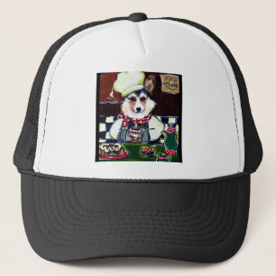 Corgi kock truckerkeps