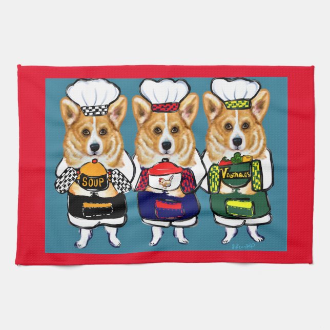 CORGI KÖKSHANDDUK (Horisontell)