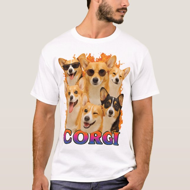 Corgi-kopia T Shirt (Framsida)