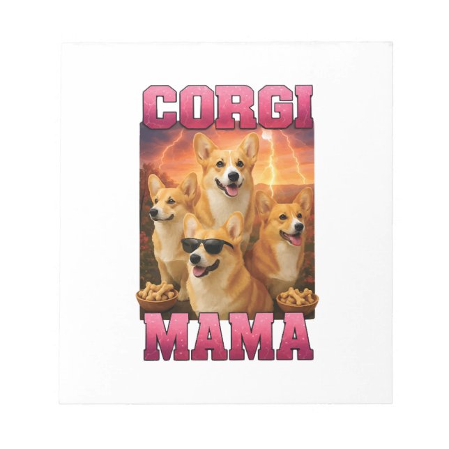 Corgi Kopiera Kopiera Anteckningsblock (Framsida)